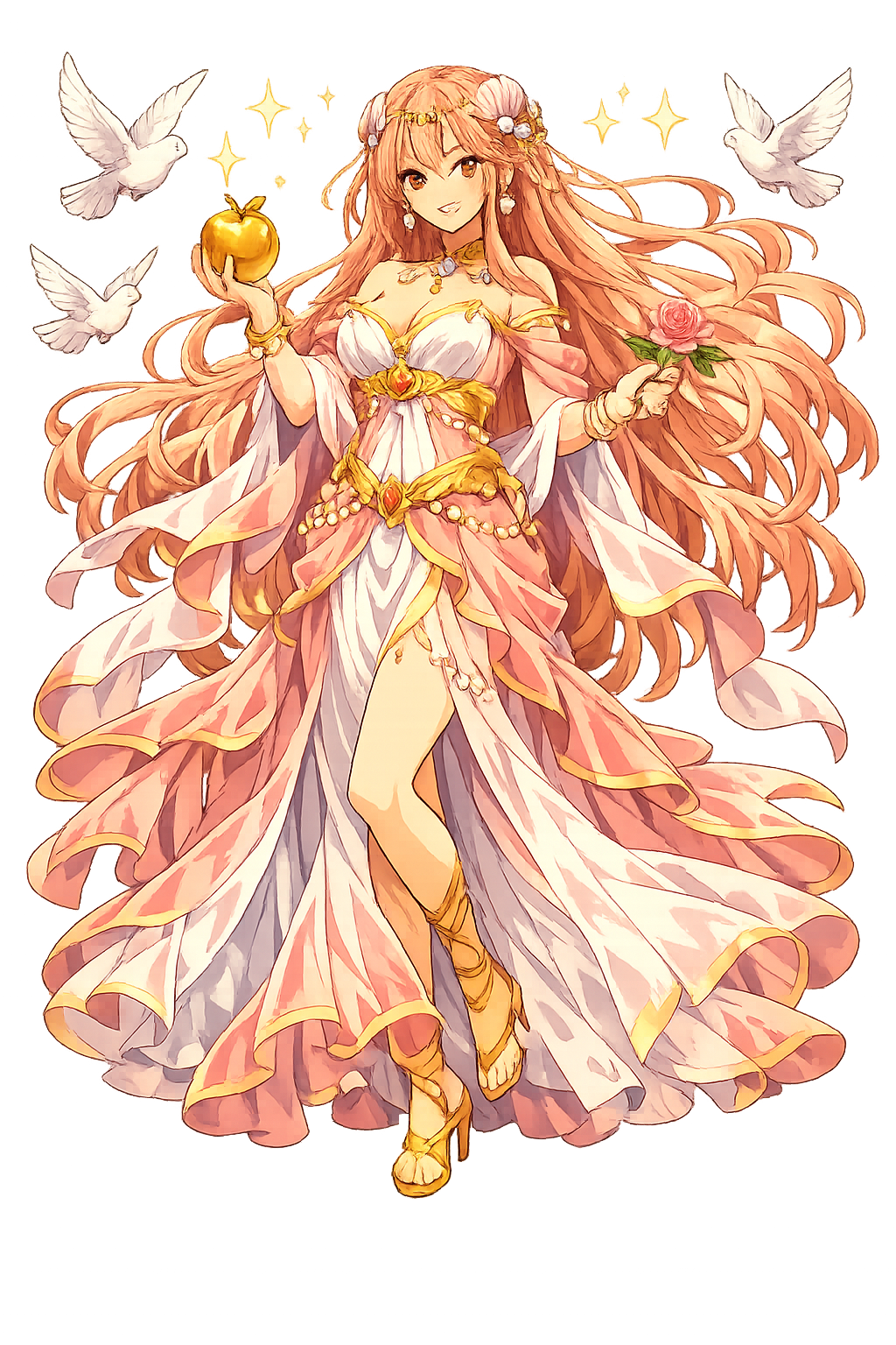 Aphrodītē — Goddess of Love and Beauty, born from the sea