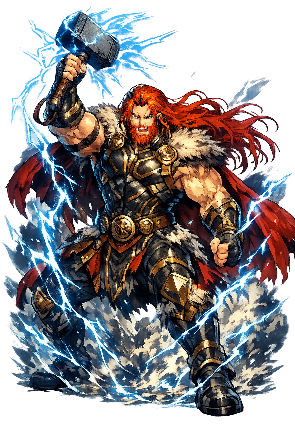 Þórr — God of Thunder, wielder of Mjölnir, protector of Midgard